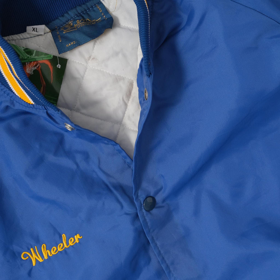 Vintage Baseball Padded College Jacket XLarge 