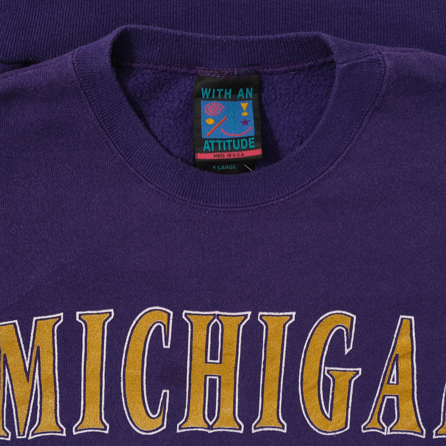 Vintage Michigan Wolverines Sweater XLarge 