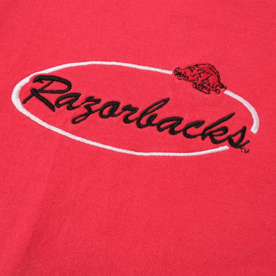 Vintage Arkansas Razorbacks Sweater XLarge 