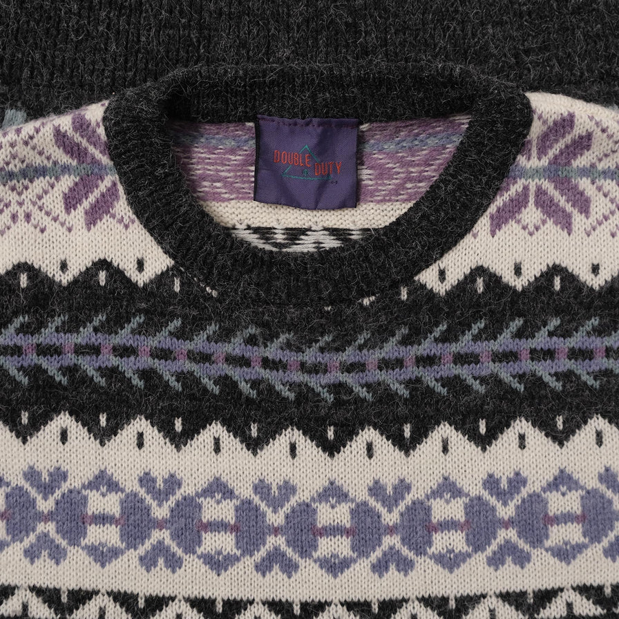 Vintage Knit Sweater Medium 