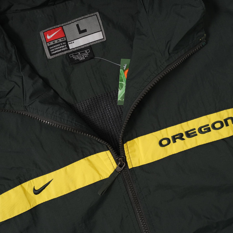 Vintage Nike Oregon Ducks Track Jacket Large 