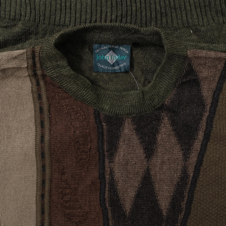 Vintage Knit Sweater XLarge 