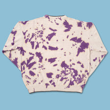 Vintage Tie Dye Dog Sweater XLarge 
