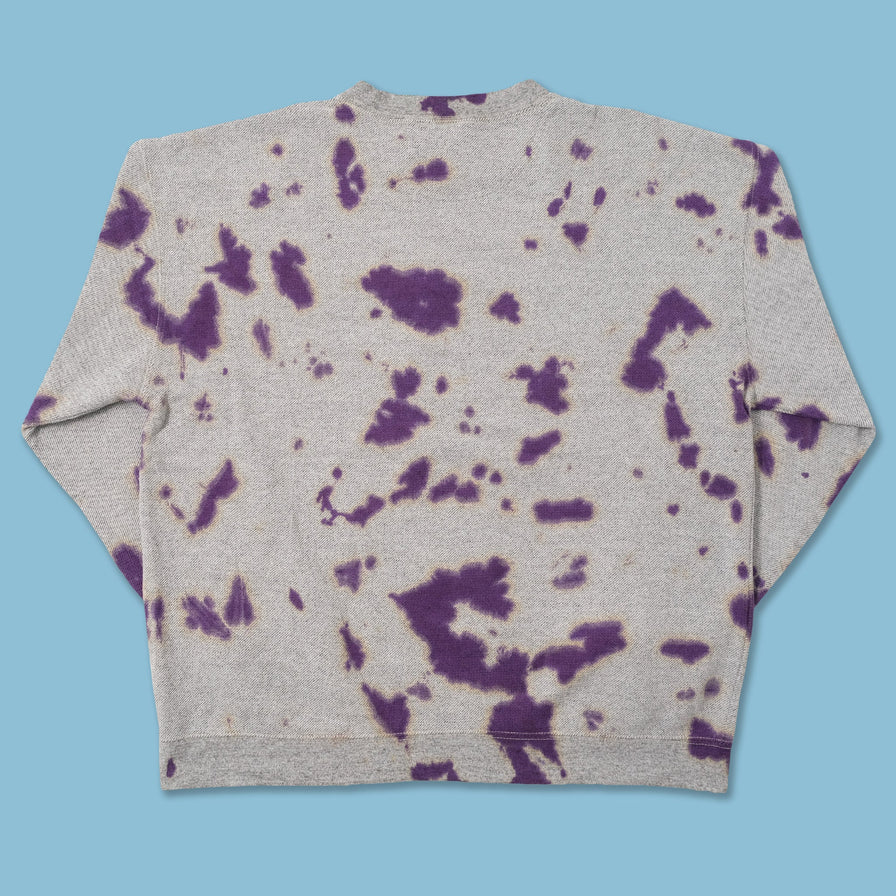 Vintage Wisconsin Badgers Tie Dye Sweater XLarge 