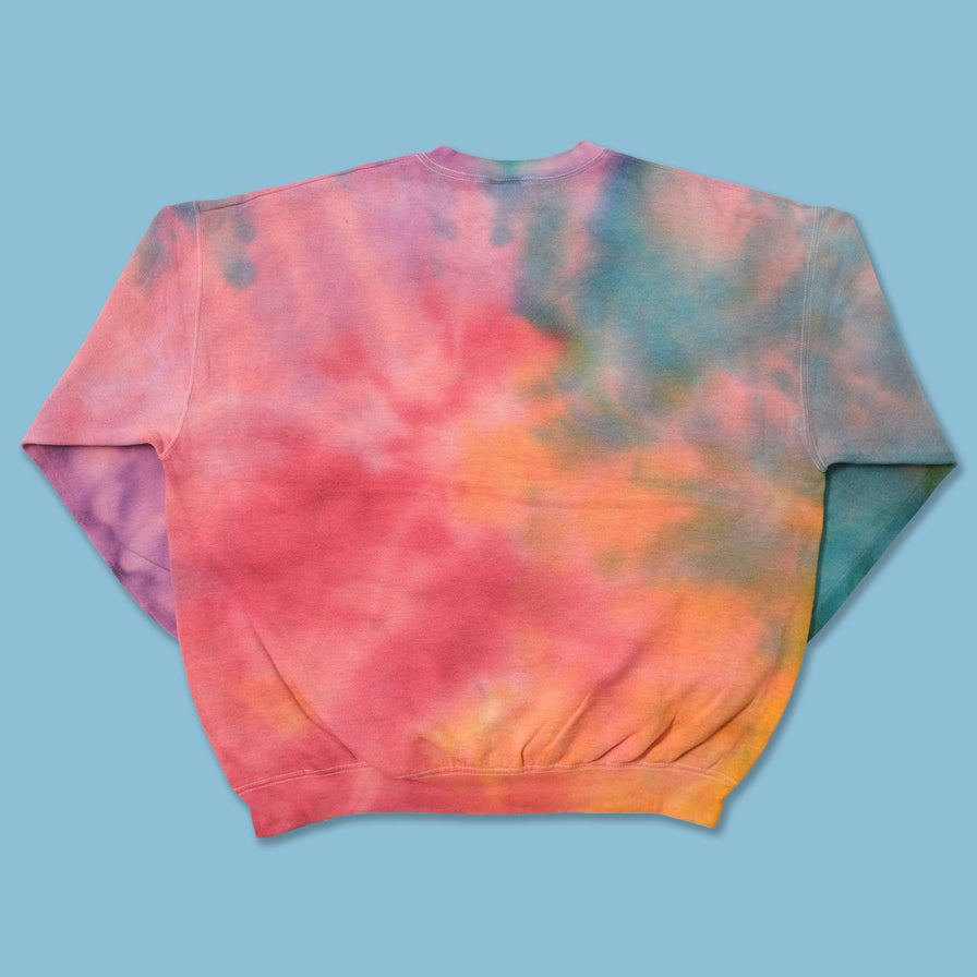 Vintage Daily Tribune Sports Tie Dye Sweater XXL 