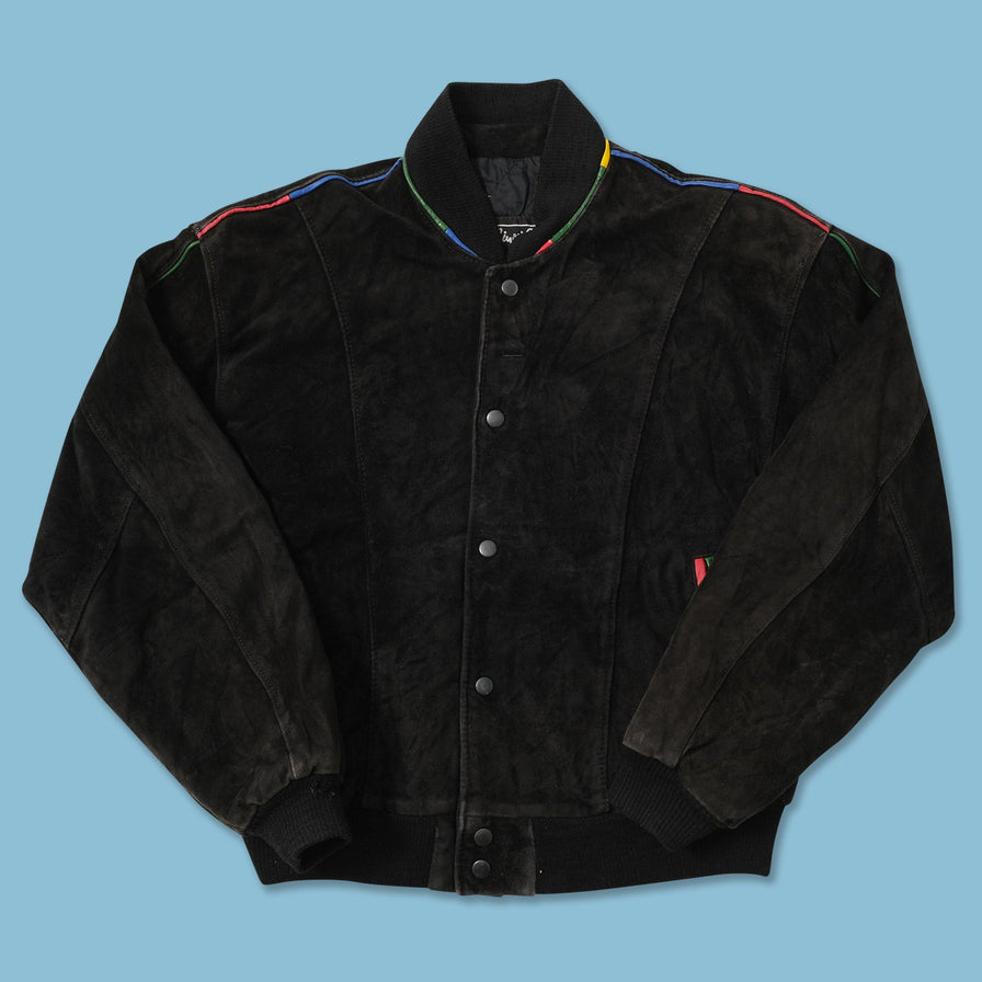Vintage Suede Leather Jacket Small 