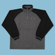 Vintage Kappa Q-Zip Sweater Large 