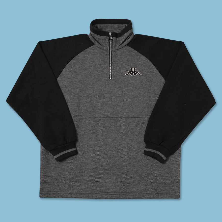 Vintage Kappa Q-Zip Sweater Large 