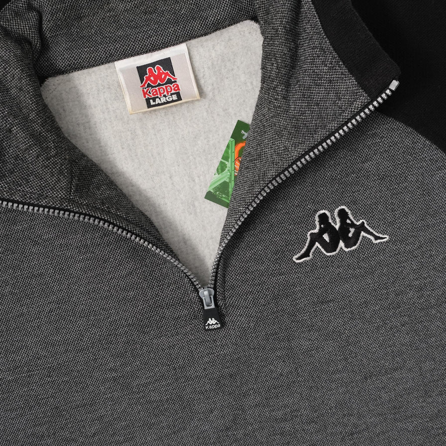 Vintage Kappa Q-Zip Sweater Large 