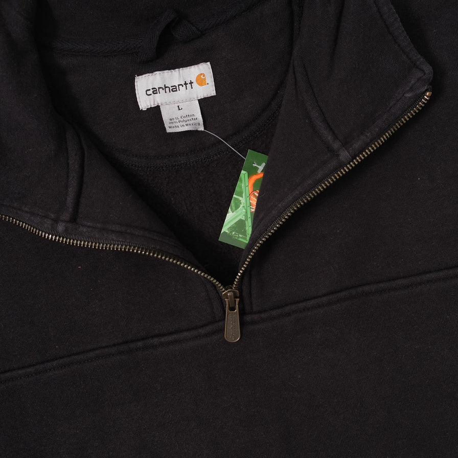 Vintage Carhartt Q-Zip Sweater XLarge 