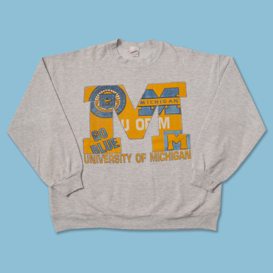Vintage Michigan Wolverines Sweater Large 