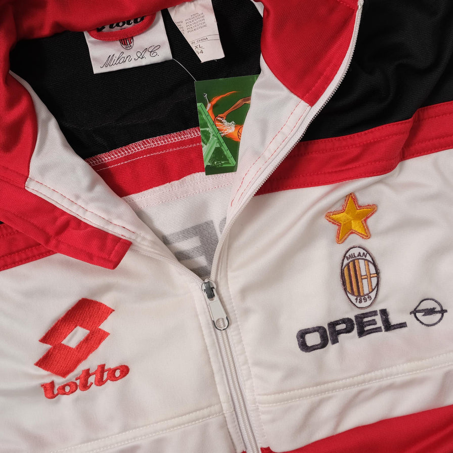 Vintage Women's Lotto AC Milan Track Jacket XSmall kaufen – Double