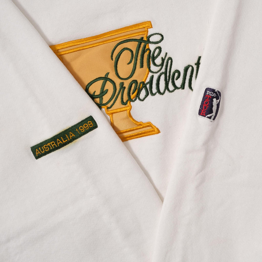 Vintage President's Cup Golf Sweater XLarge 