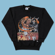 Women's Pro Player Dennis Rodman Sweater Small 