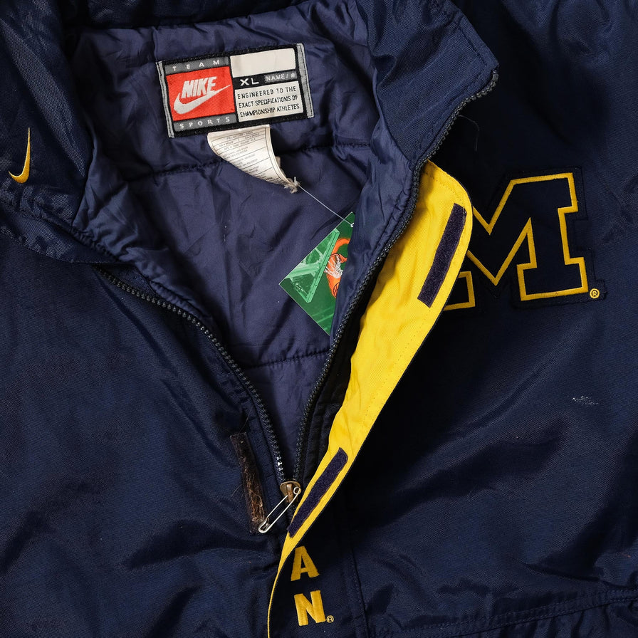 Vintage Nike Michigan Jacket XLarge 