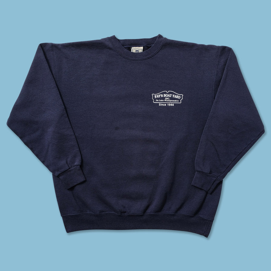 Vintage Fay's Boat Yard Sweater Large 