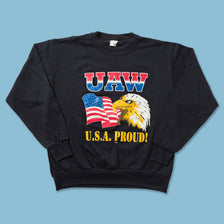 Vintage UAW Sweater Medium 