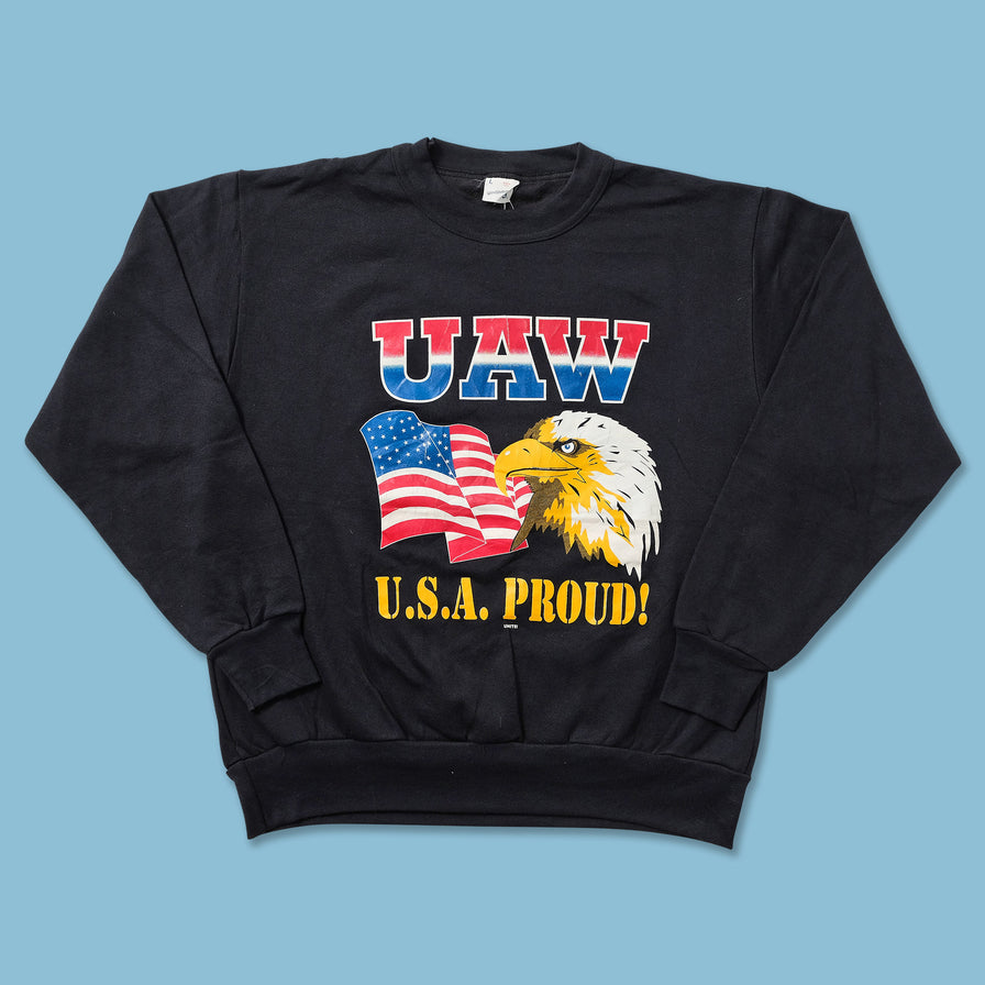 Vintage UAW Sweater Medium 