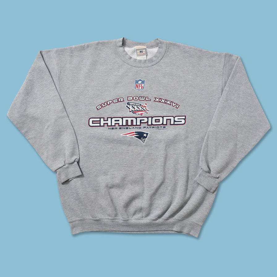 2002 New England Patriots Sweater XLarge 