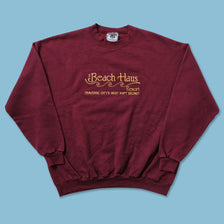 Vintage The Beach House Resort Sweater XLarge 