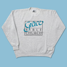 Vintage Grace Bible Church Sweater Large 