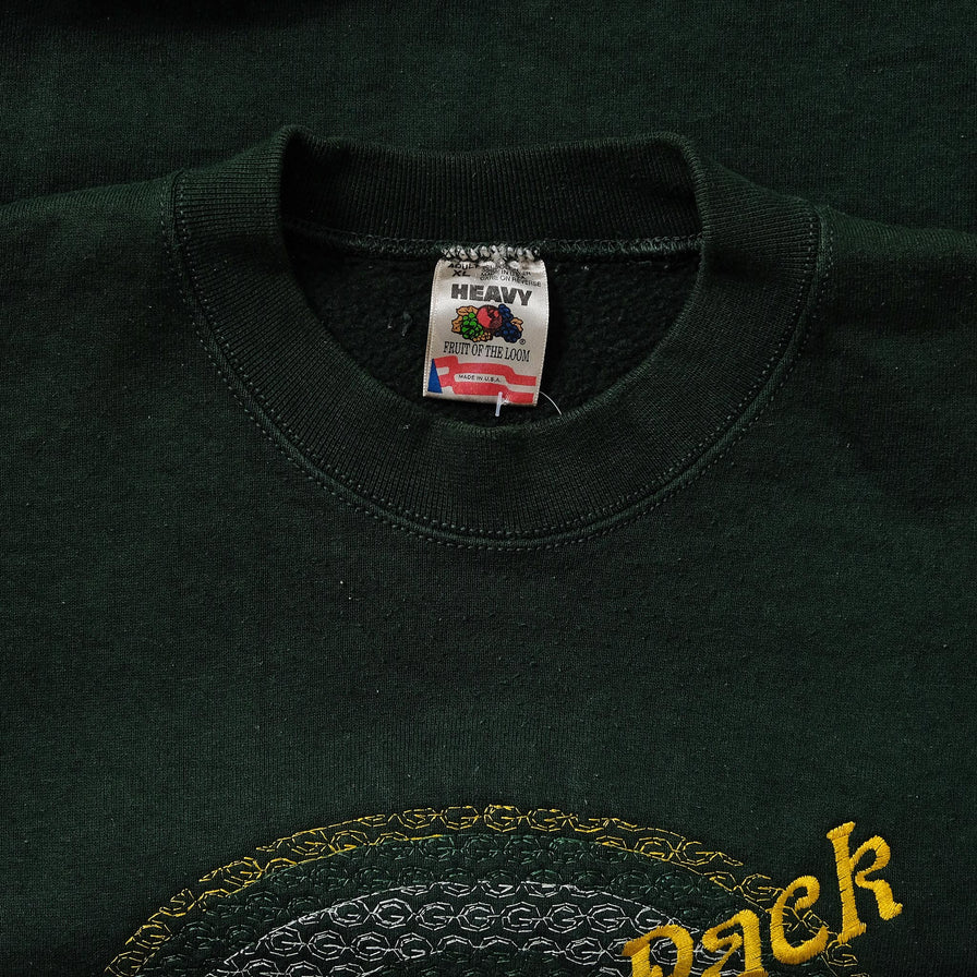 Vintage Greenbay Packers Sweater XLarge 