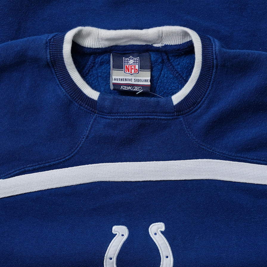 Vintage Reebok Indianapolis Colts Sweater Medium 