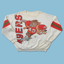 80s San Francisco 49ers Jack Davis Sweater Small 