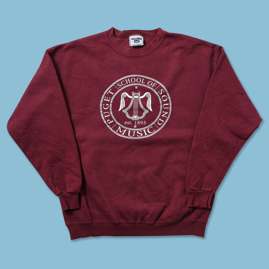 Vintage School of Sound & Music Sweater Medium 