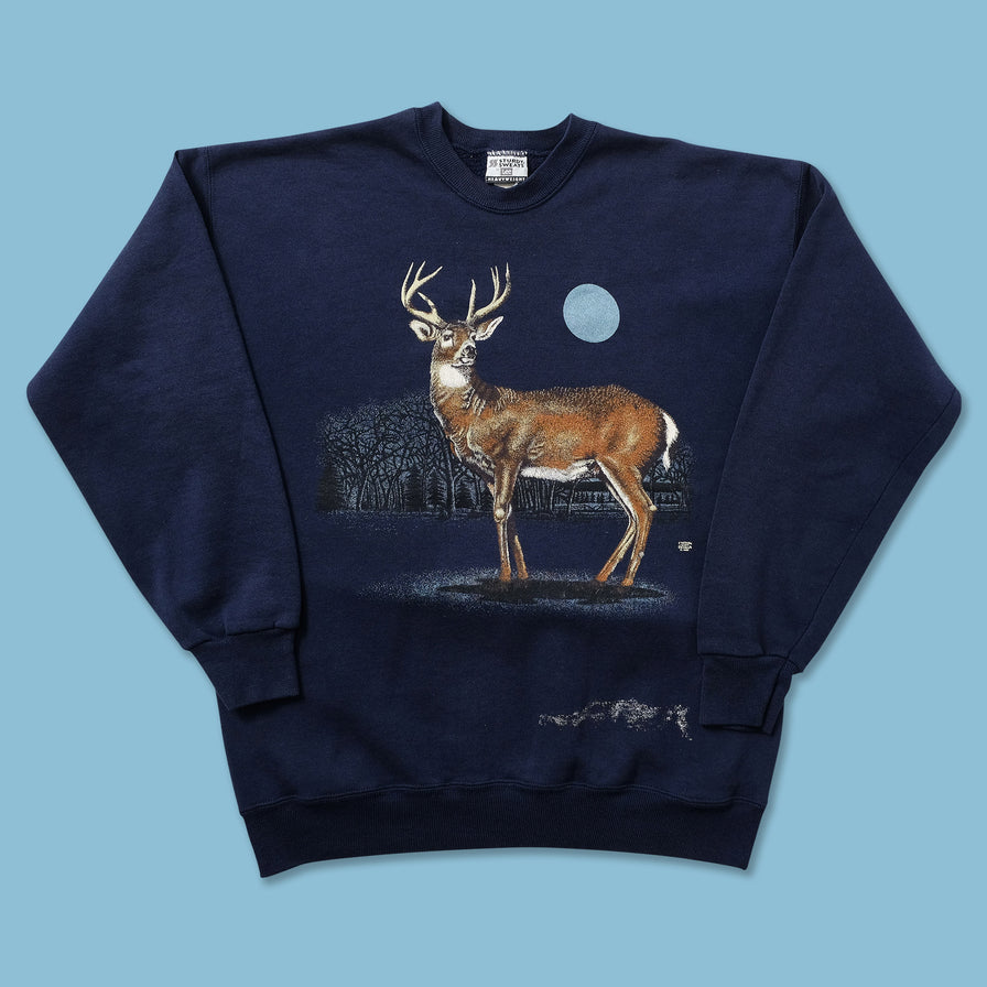 Vintage Deer Sweater Medium 