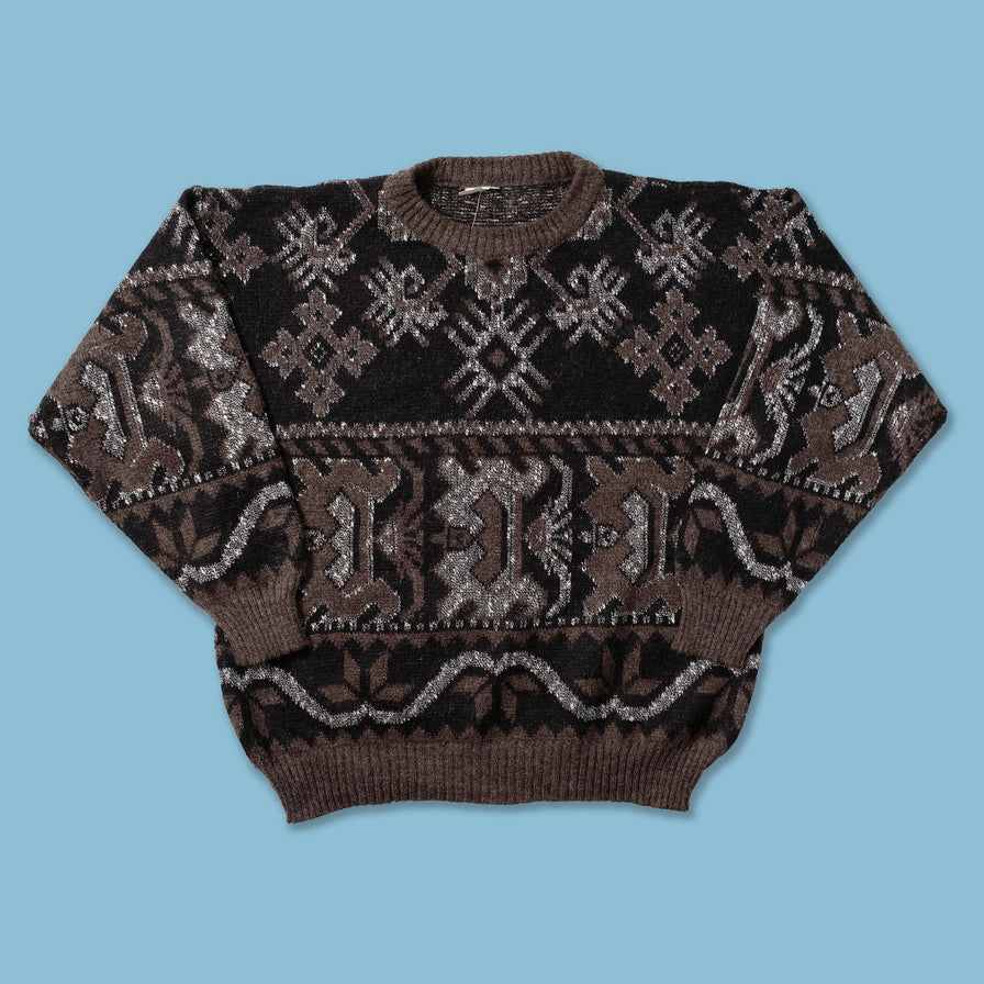 Vintage Knit Sweater Medium - Double Double Vintage