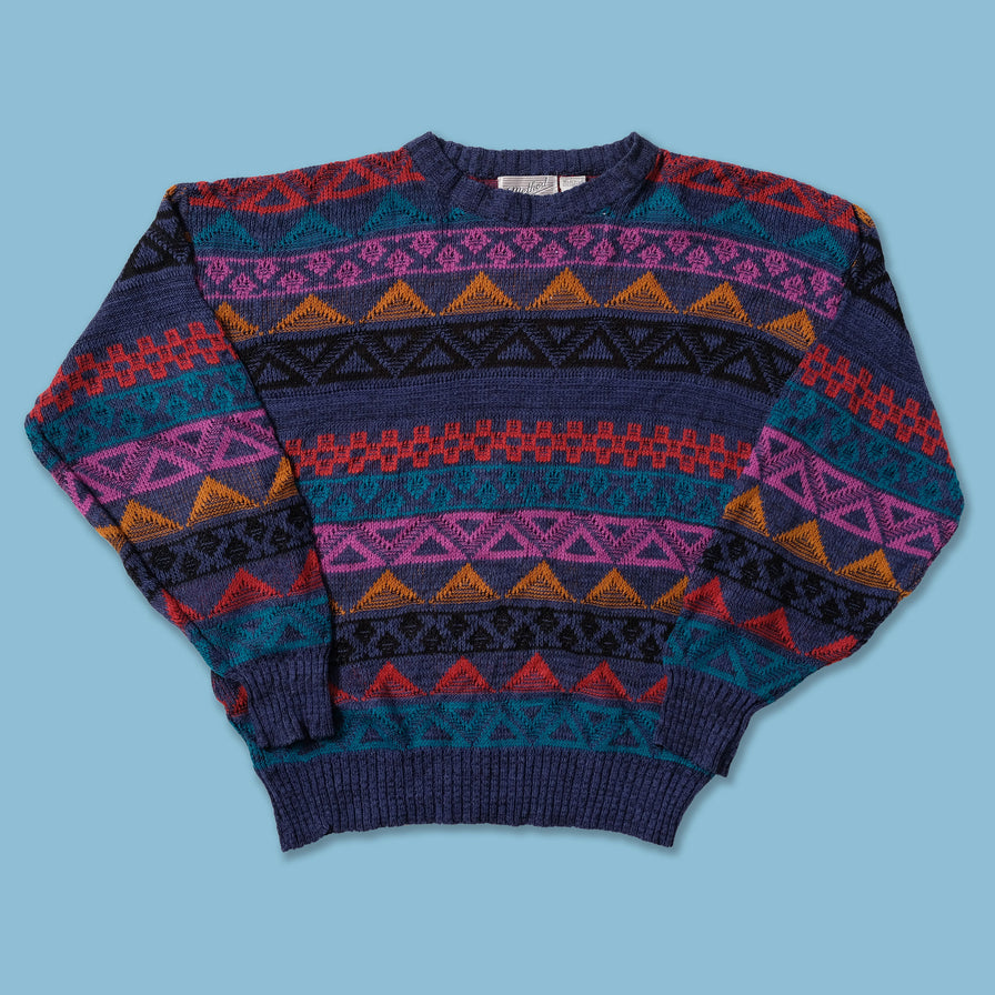 Vintage Knit Sweater Medium - Double Double Vintage