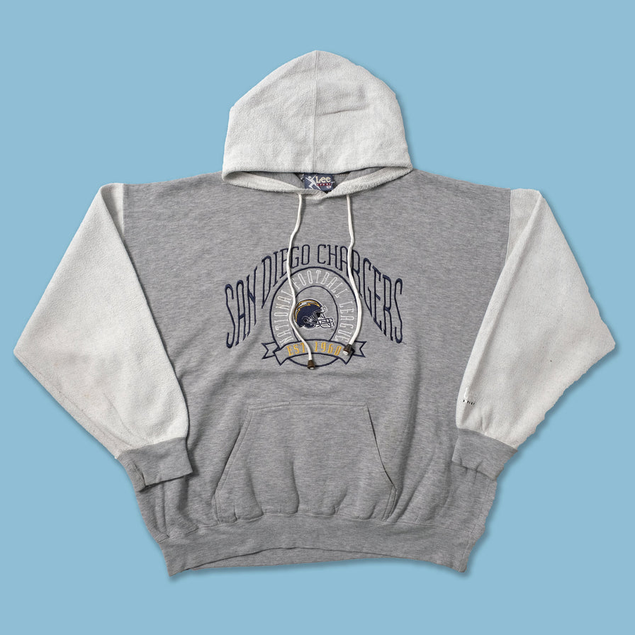 Vintage San Diego Chargers Hoody Large - Double Double Vintage