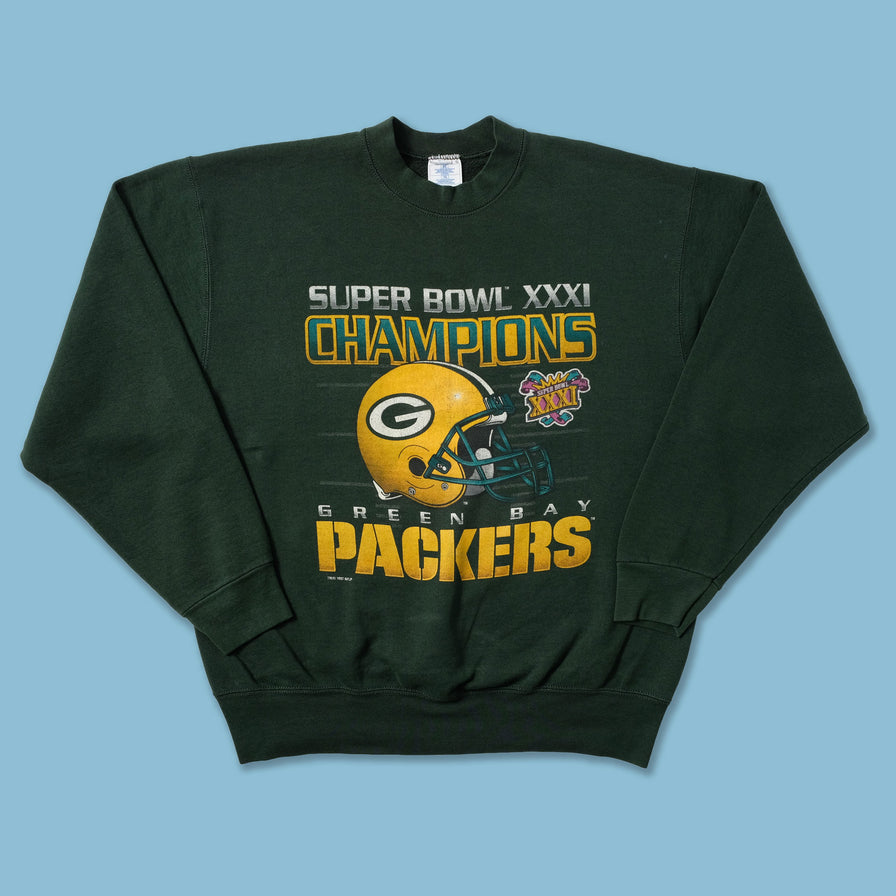 1997 Greenbay Packers Sweater Large - Double Double Vintage