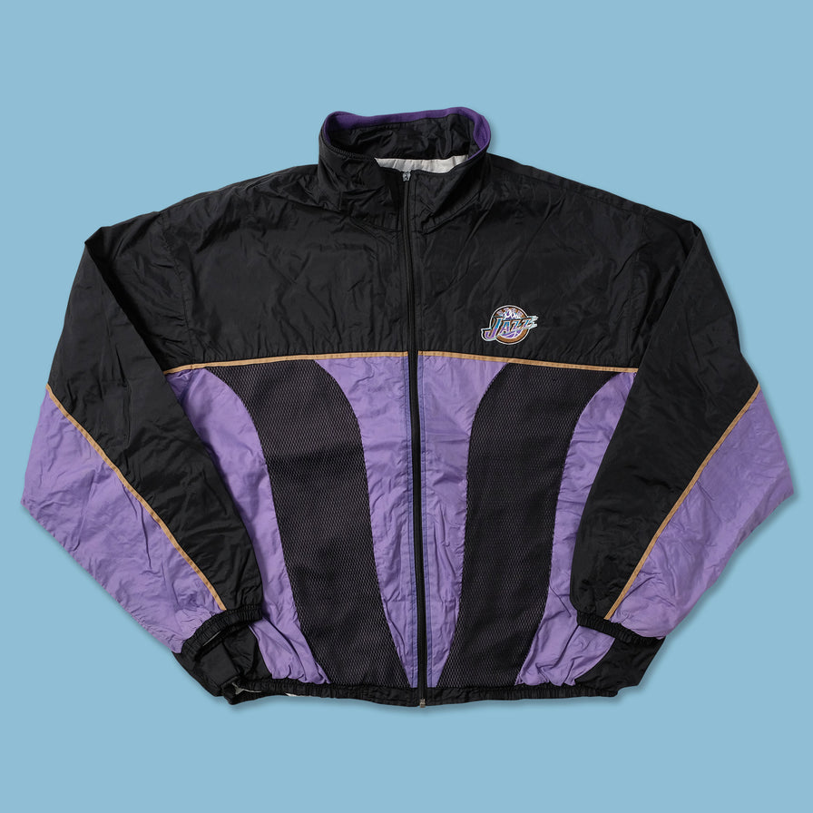 Vintage Utah Jazz Track Jacket XXL - Double Double Vintage