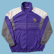 Minnesota Vikings Track Jacket Large - Double Double Vintage