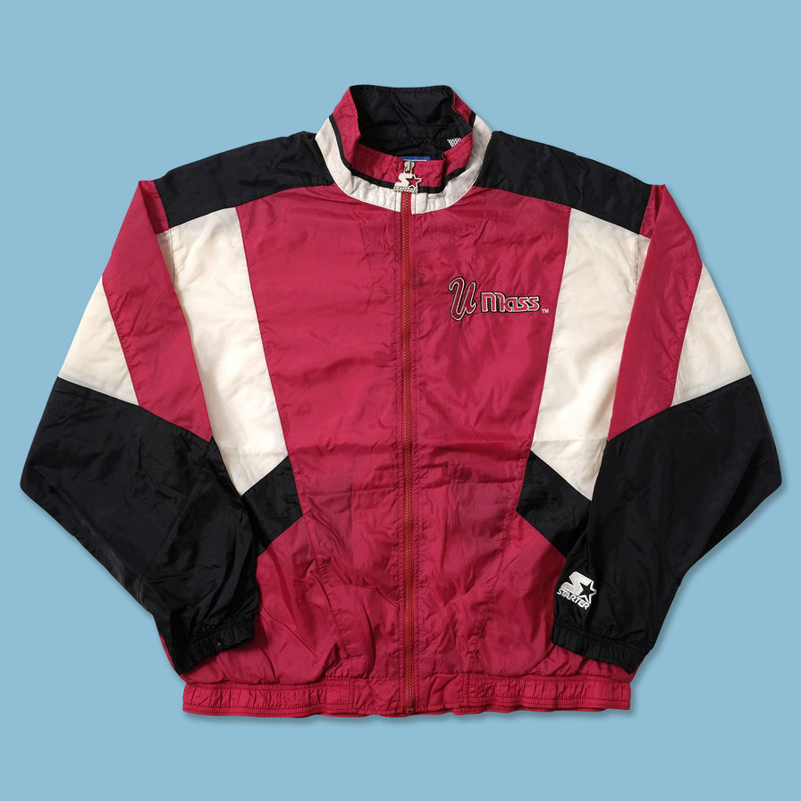 Vintage Starter UMass Track Jacket Large - Double Double Vintage