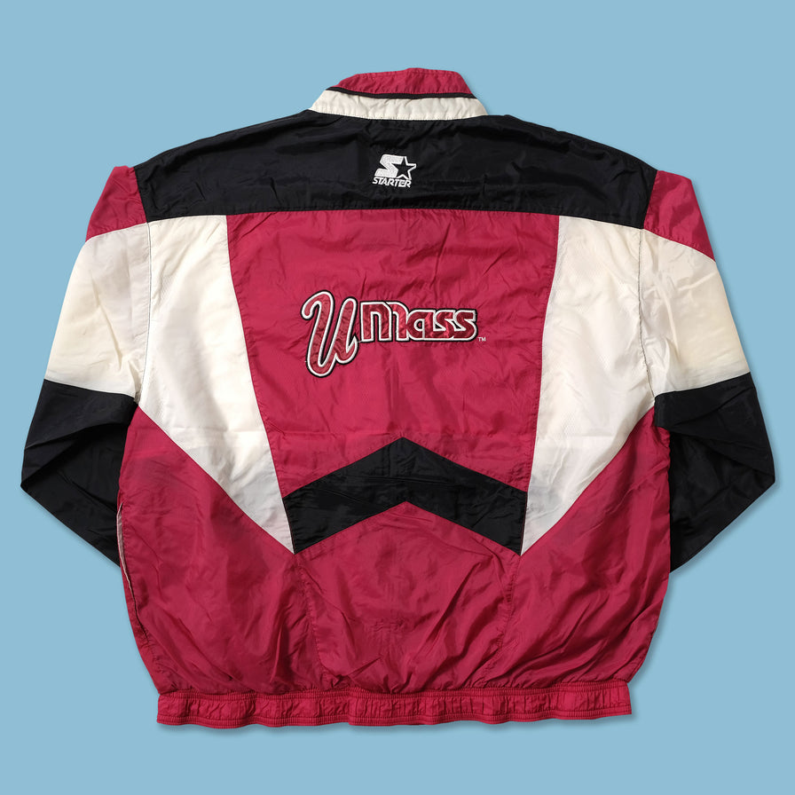 Vintage Starter UMass Track Jacket Large - Double Double Vintage