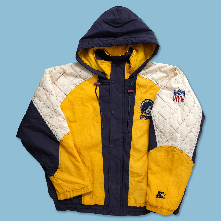 Vintage Starter San Diego Chargers Padded Jacket Large - Double Double Vintage