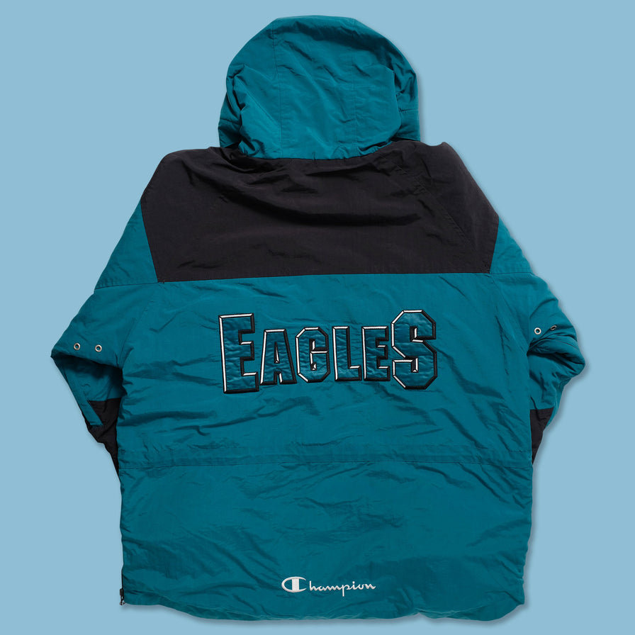 Vintage Champion Philadelphia Eagles Padded Jacket XLarge - Double Double Vintage