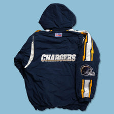 Vintage Starter San Diego Chargers Padded Jacket Large