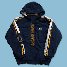Vintage Starter San Diego Chargers Padded Jacket Large - Double Double Vintage