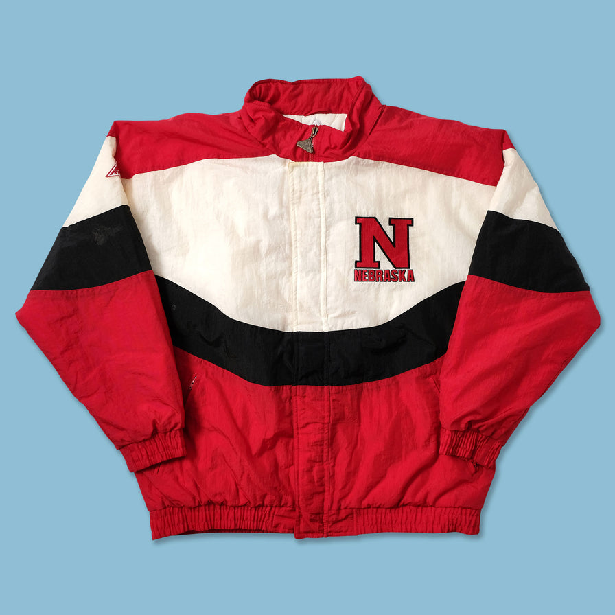 Vintage Nebraska Huskers Padded Jacket XLarge