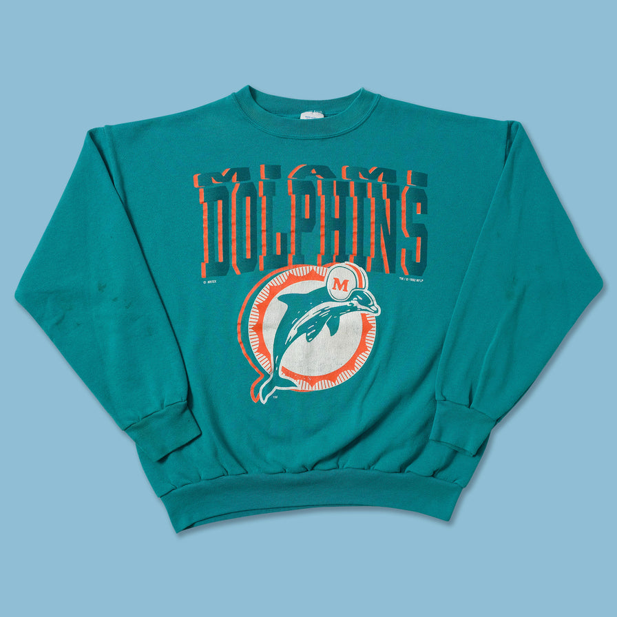 1992 Miami Dolphins Sweater Small - Double Double Vintage