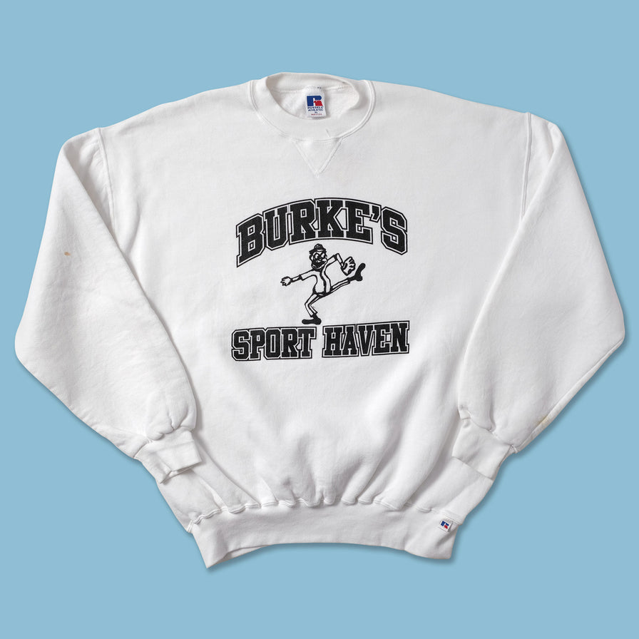 Vintage Russell Athletic Burke's Sweater Large - Double Double Vintage