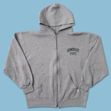 Vintage Russell Athletic Humboldt State Zip Hoody Medium - Double Double Vintage