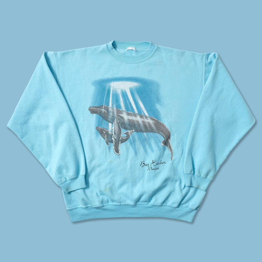Vintage Whale Sweater Medium - Double Double Vintage