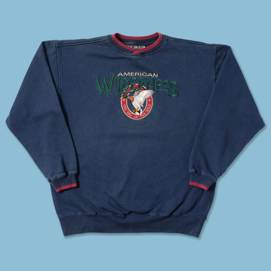 Vintage American Wilderness Sweater Large - Double Double Vintage