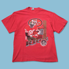 1991 Starter San Francisco 49ers Jerry Rice T-Shirt XLarge 
