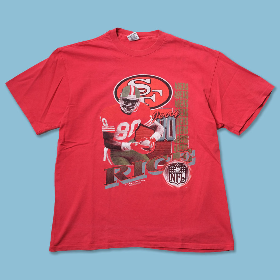 Vintage 1991 Starter Jerry Rice 49ers T-Shirt XLarge